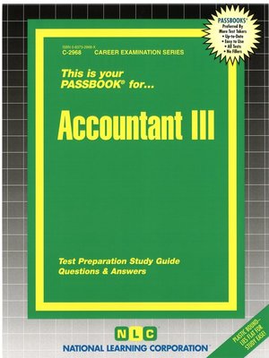 cover image of Accountant III